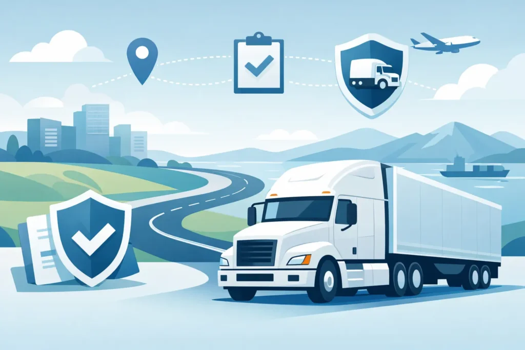 Commercial Truck Insurance That Fits Your Route