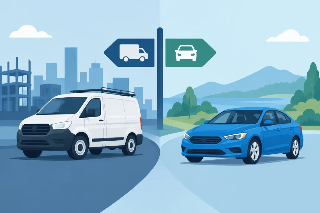 Commercial Auto Versus Personal: Which Fits?