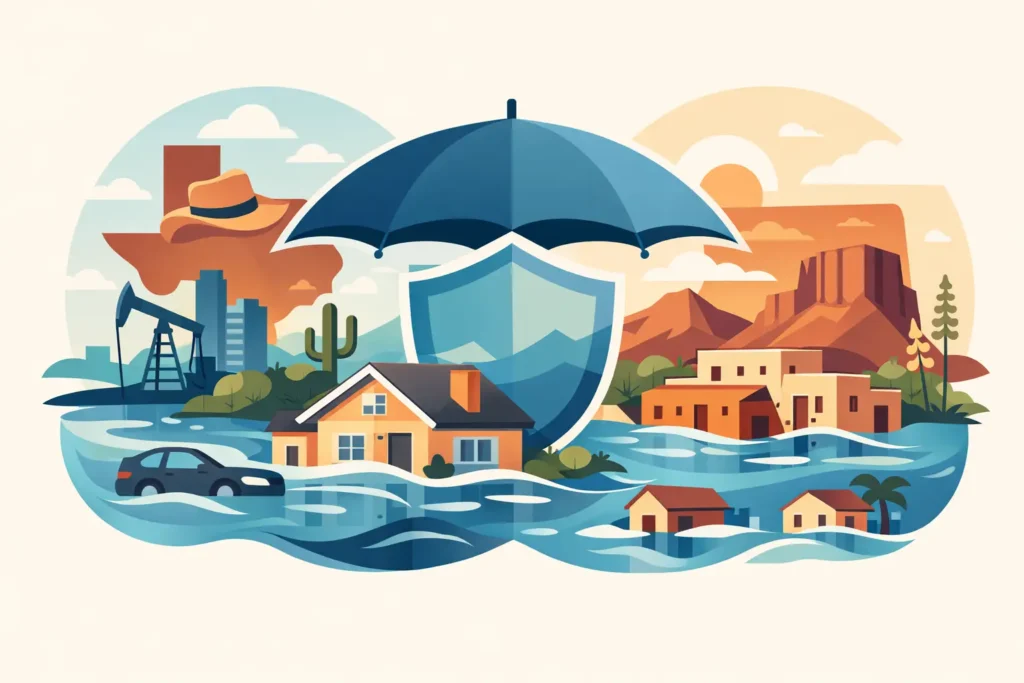 Flood Insurance for Texas and New Mexico Properties